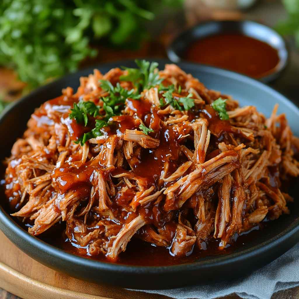 Pulled Pork with BBQ Sauce