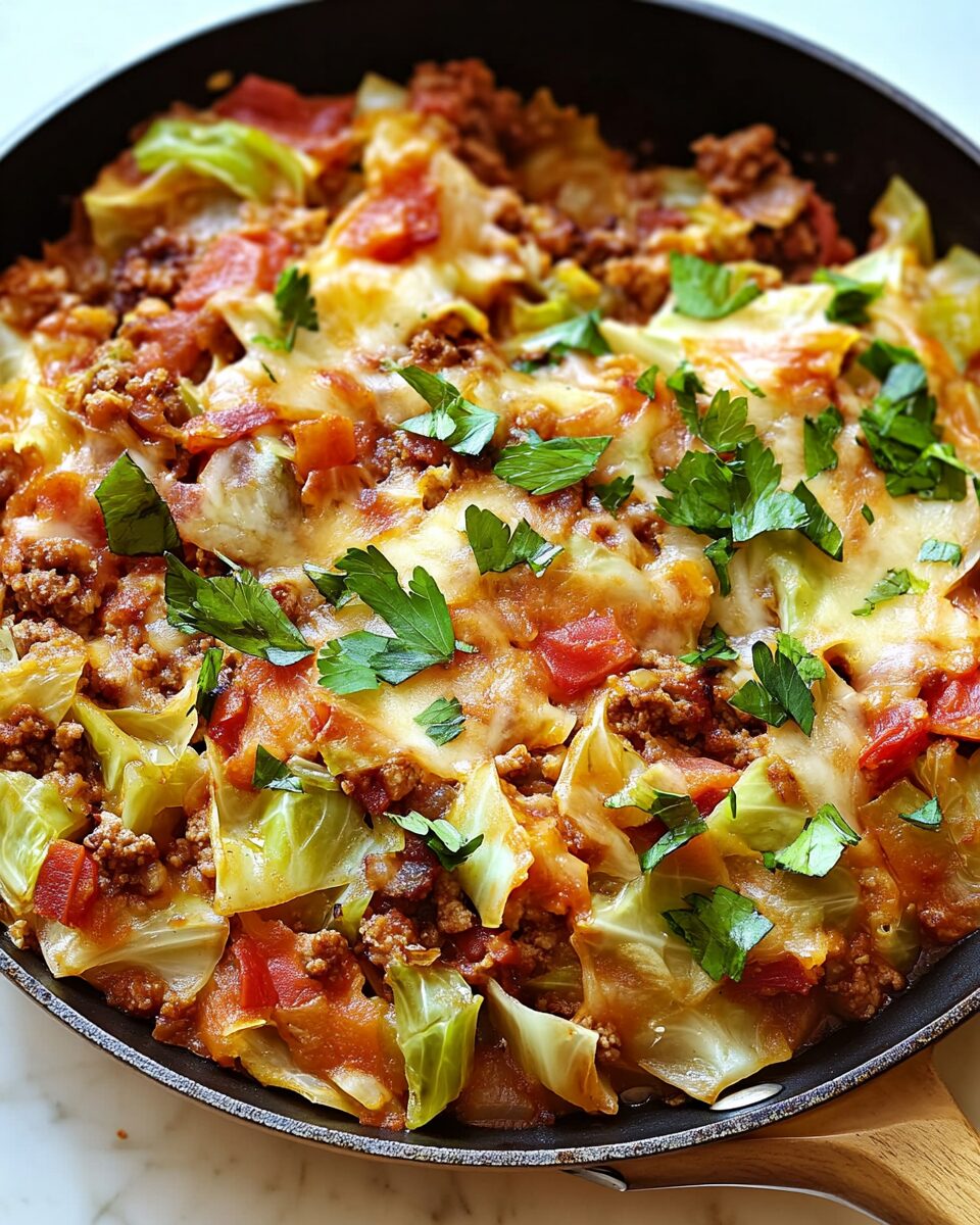 Skillet Cabbage Roll Delight