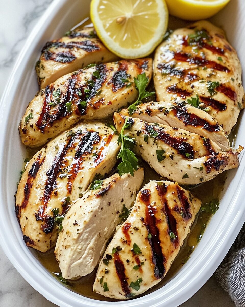Marinated Grilled Chicken Breasts