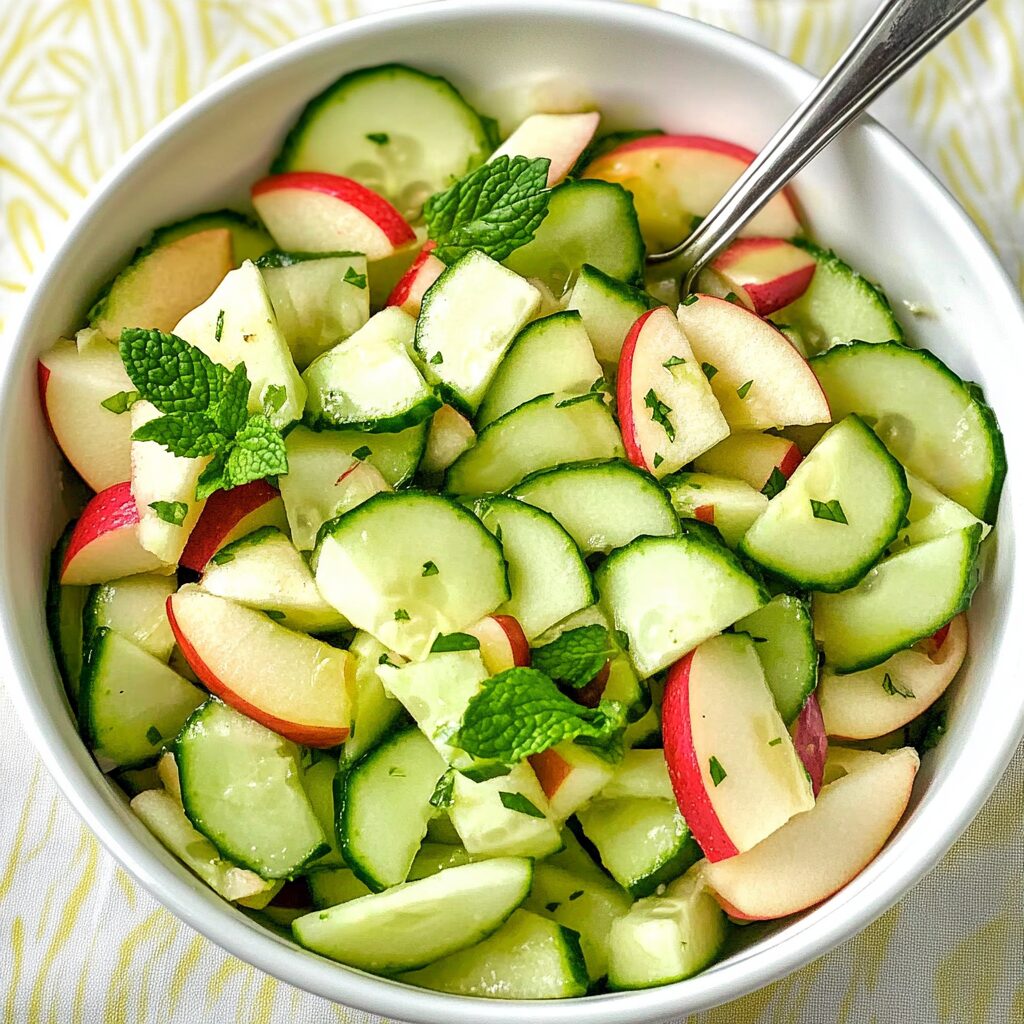 Cucumber Apple Salad