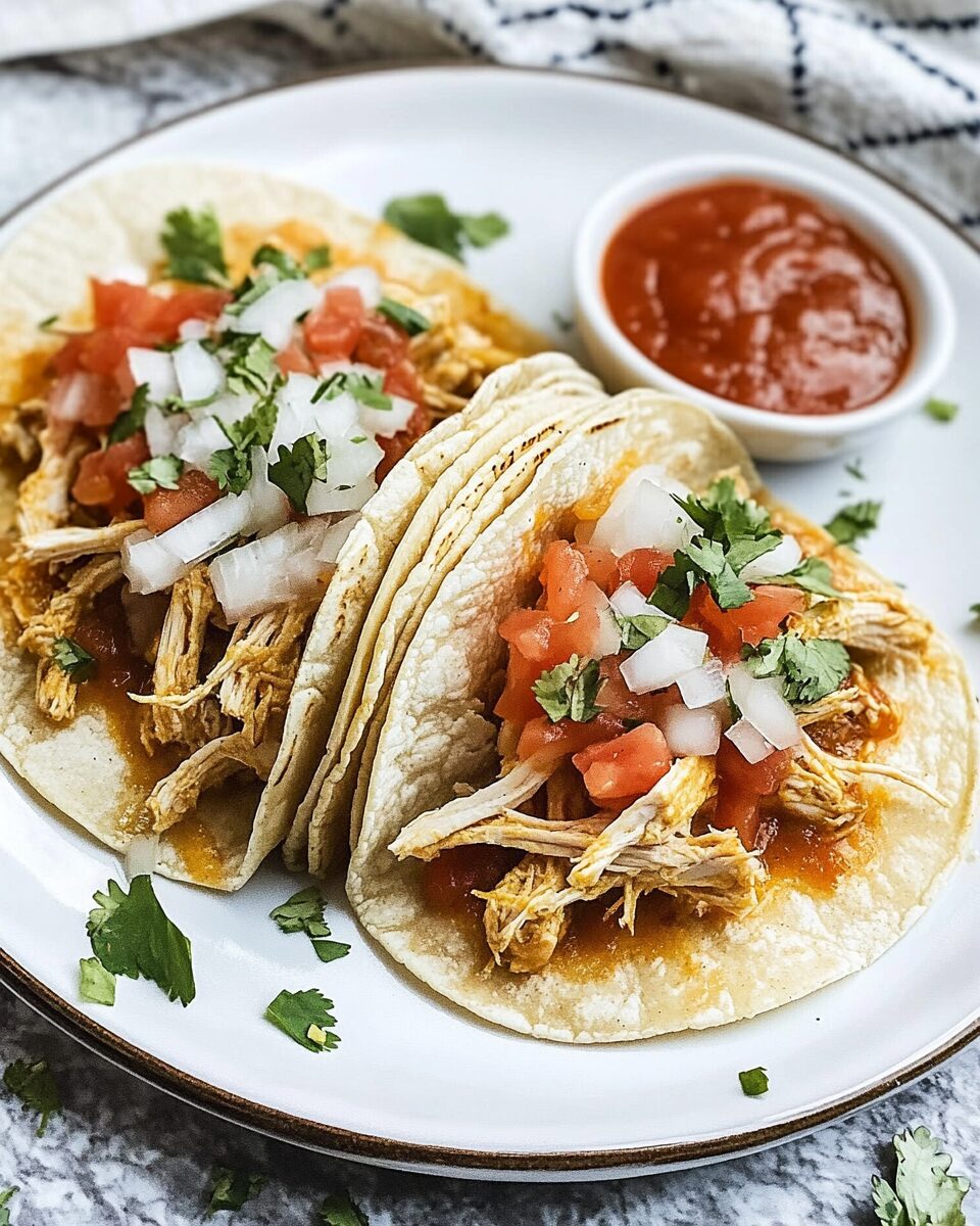 Slow Cooker Chicken Tacos