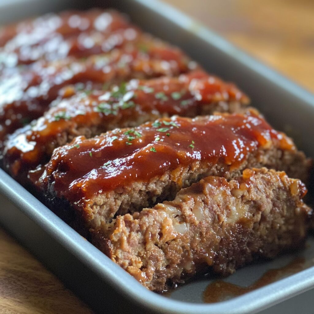 Healthier Brown Sugar Meatloaf Recipe