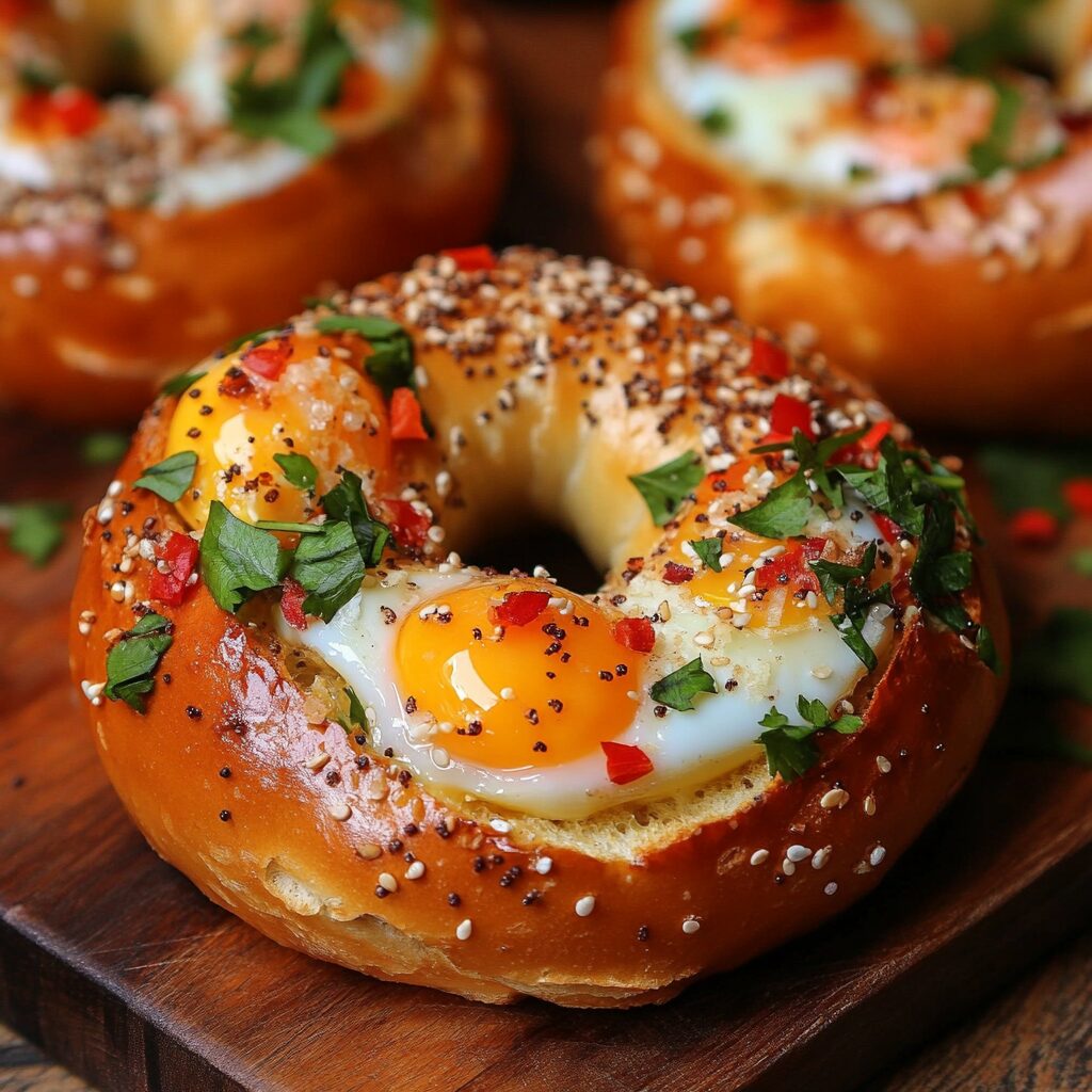 Bagel Egg Boats