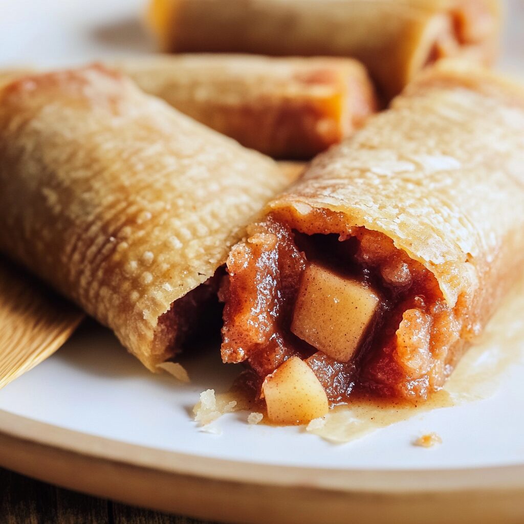 Apple Butter Dessert Tamales