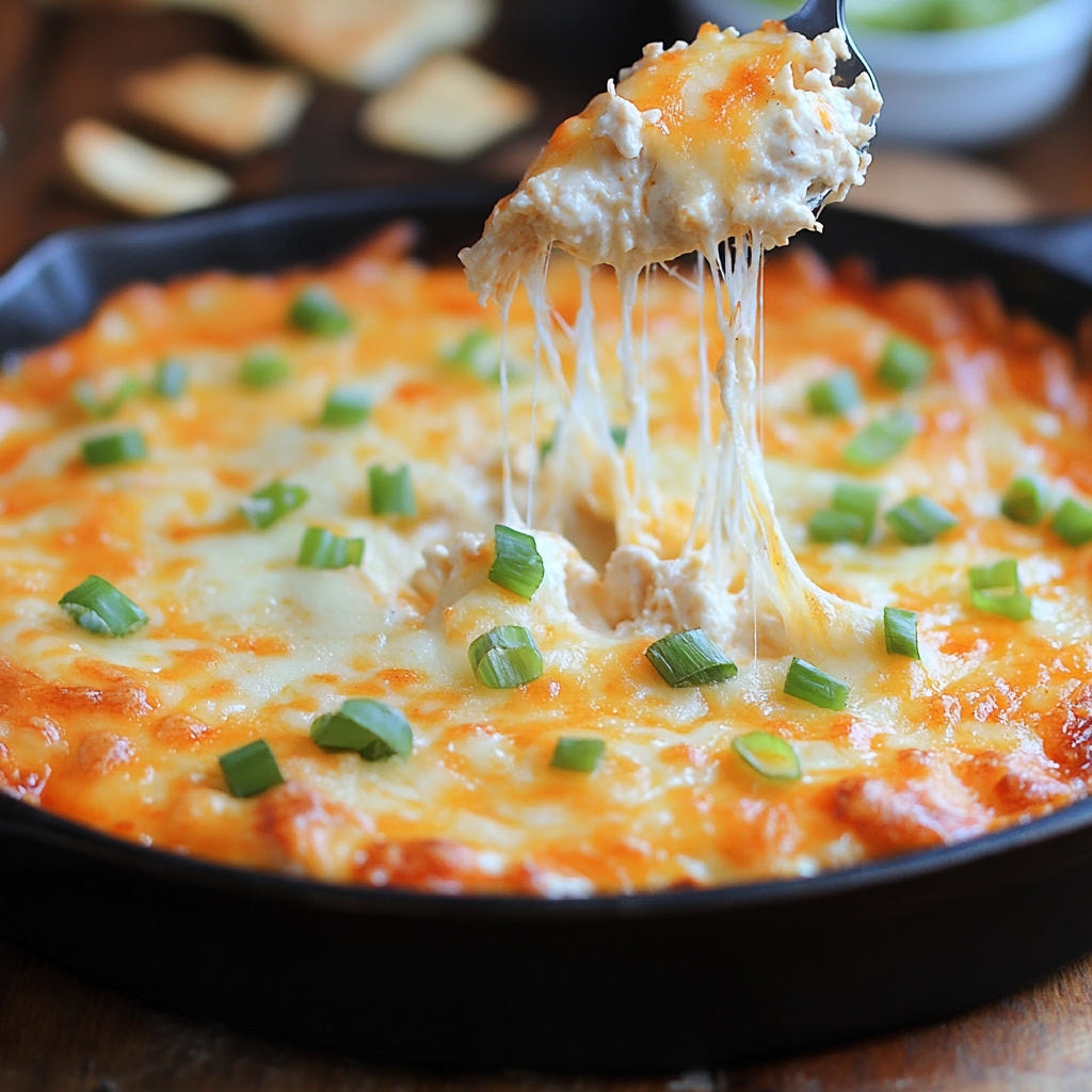 Baked Buffalo Chicken Dip