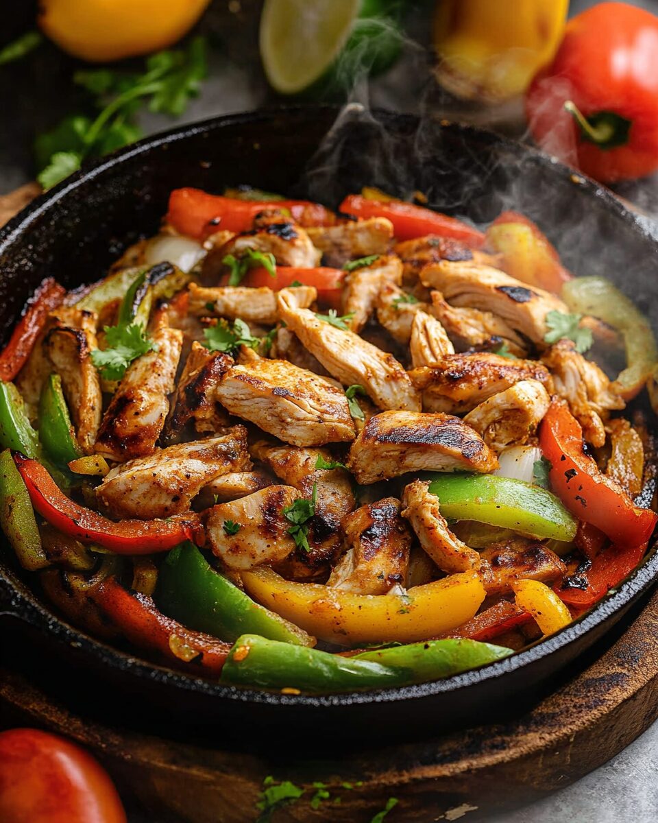 Sizzling Chicken Fajitas