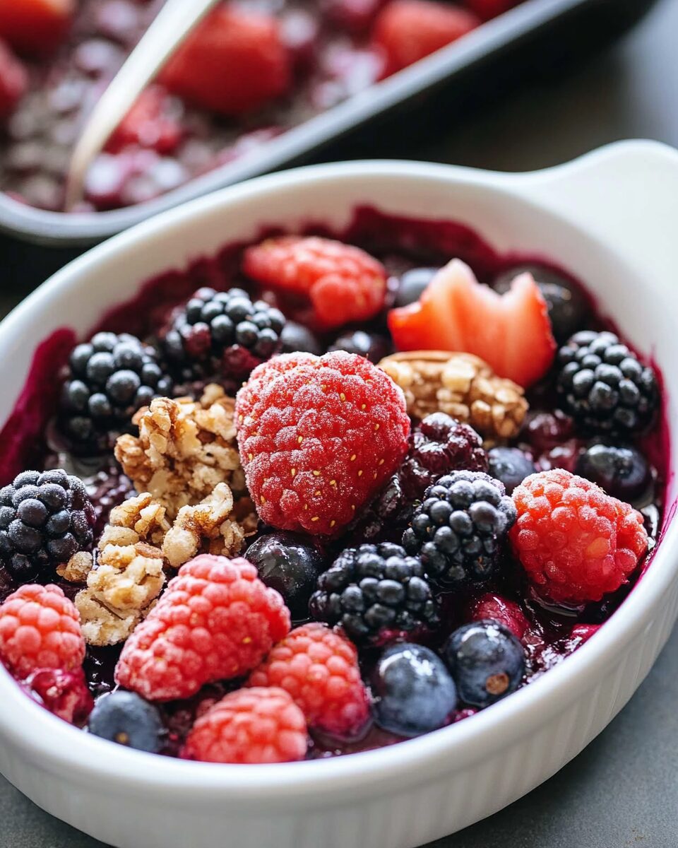 Grain-Free Berry Crisp