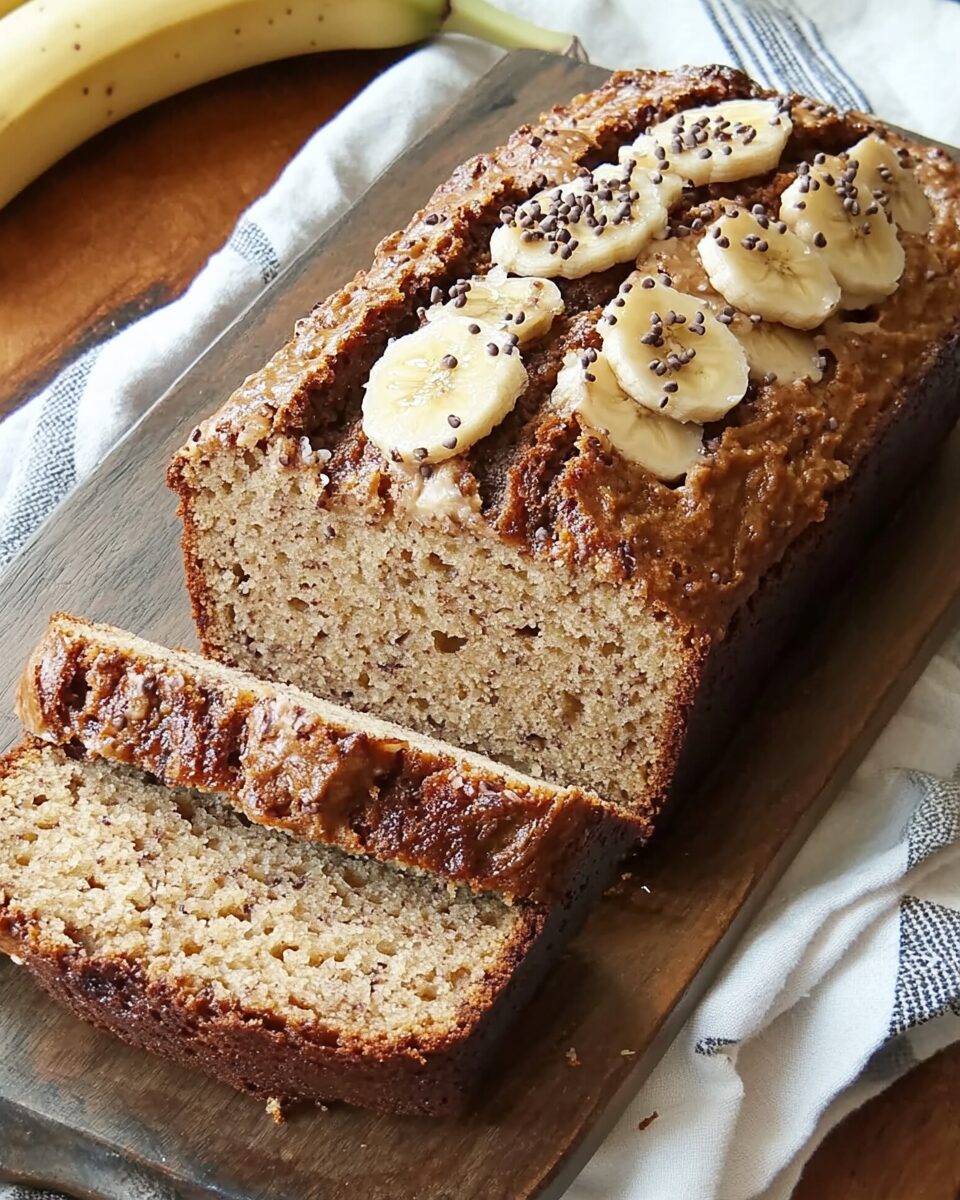 Tahini Banana Bread