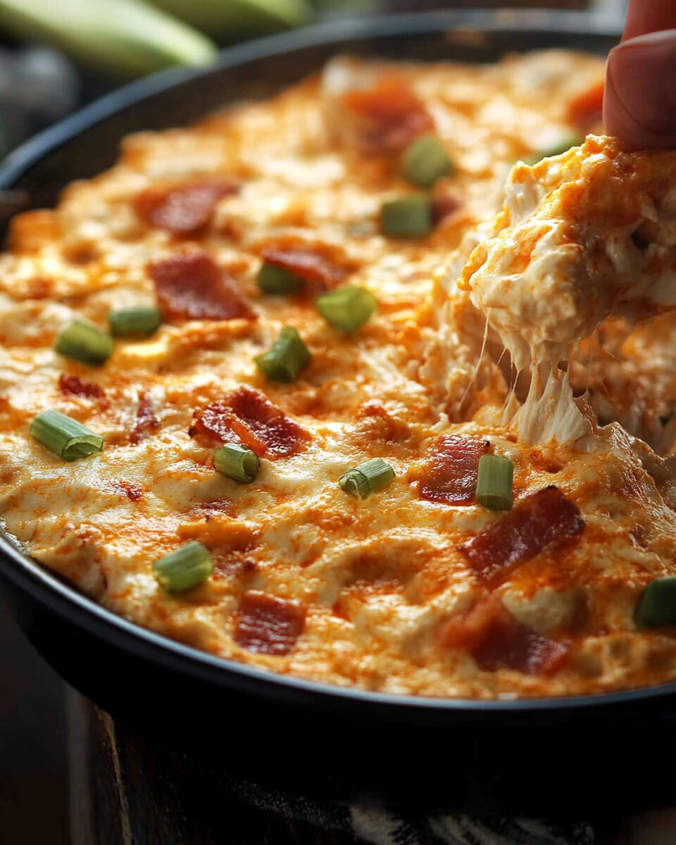 Buffalo Bacon Chicken Dip
