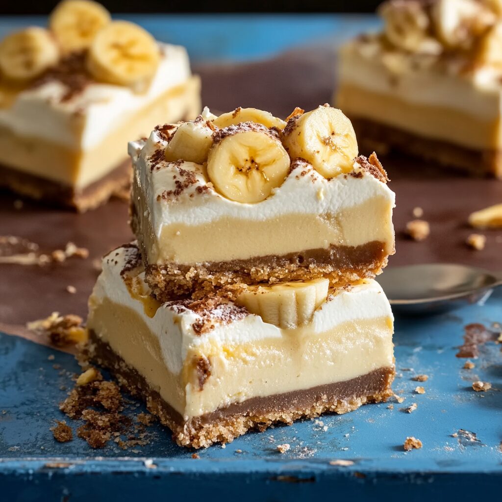 Banoffee Cheesecake Bars