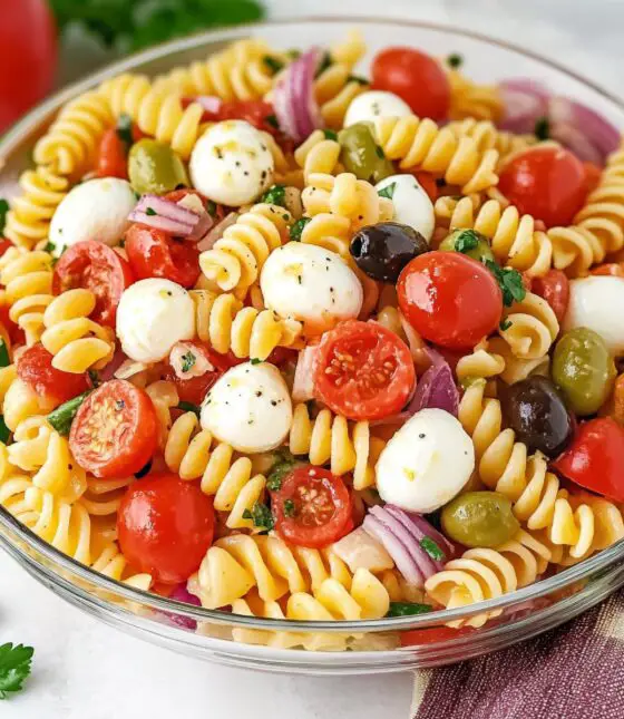 Classic Italian Pasta Salad