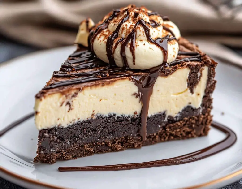 Brownie Bottom Cheesecake