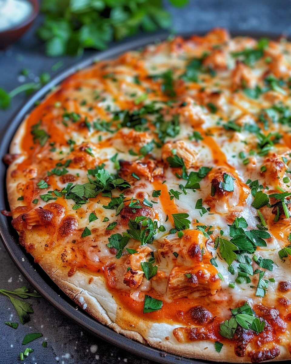 Greek Yogurt Buffalo Chicken Dip