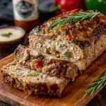 Philly Cheese Steak Meatloaf