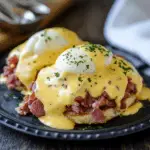 Corned Beef Hash Eggs Benedict