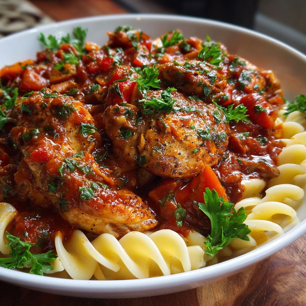 Instant Pot Chicken Cacciatore