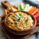 Lightened-Up Slow Cooker Chicken Buffalo Dip