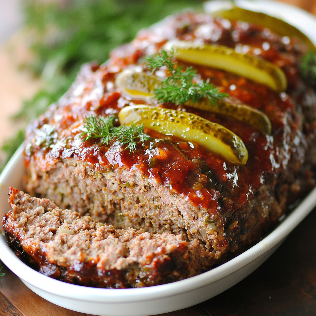 Dill Pickle Meatloaf