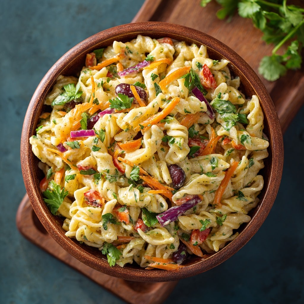 Creamy Latin Pasta Salad