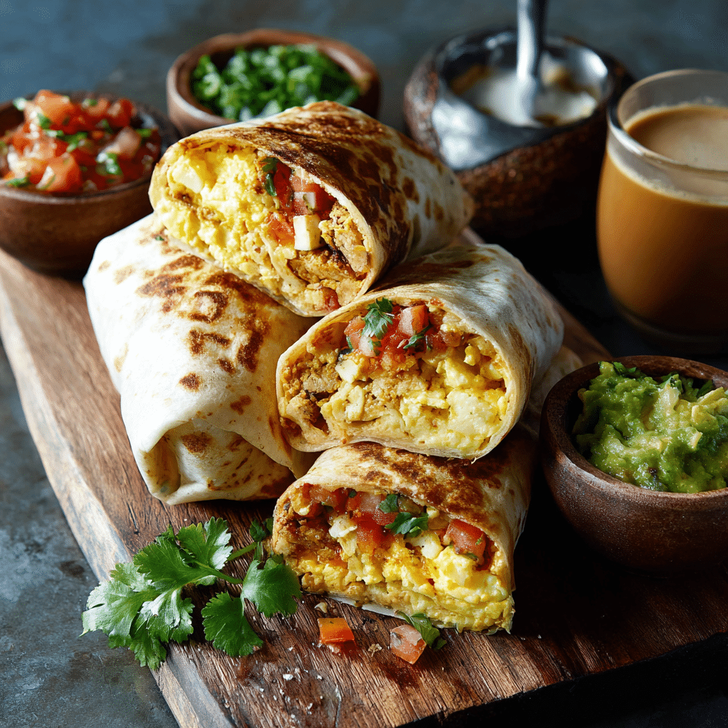 Make-Ahead Breakfast Burritos