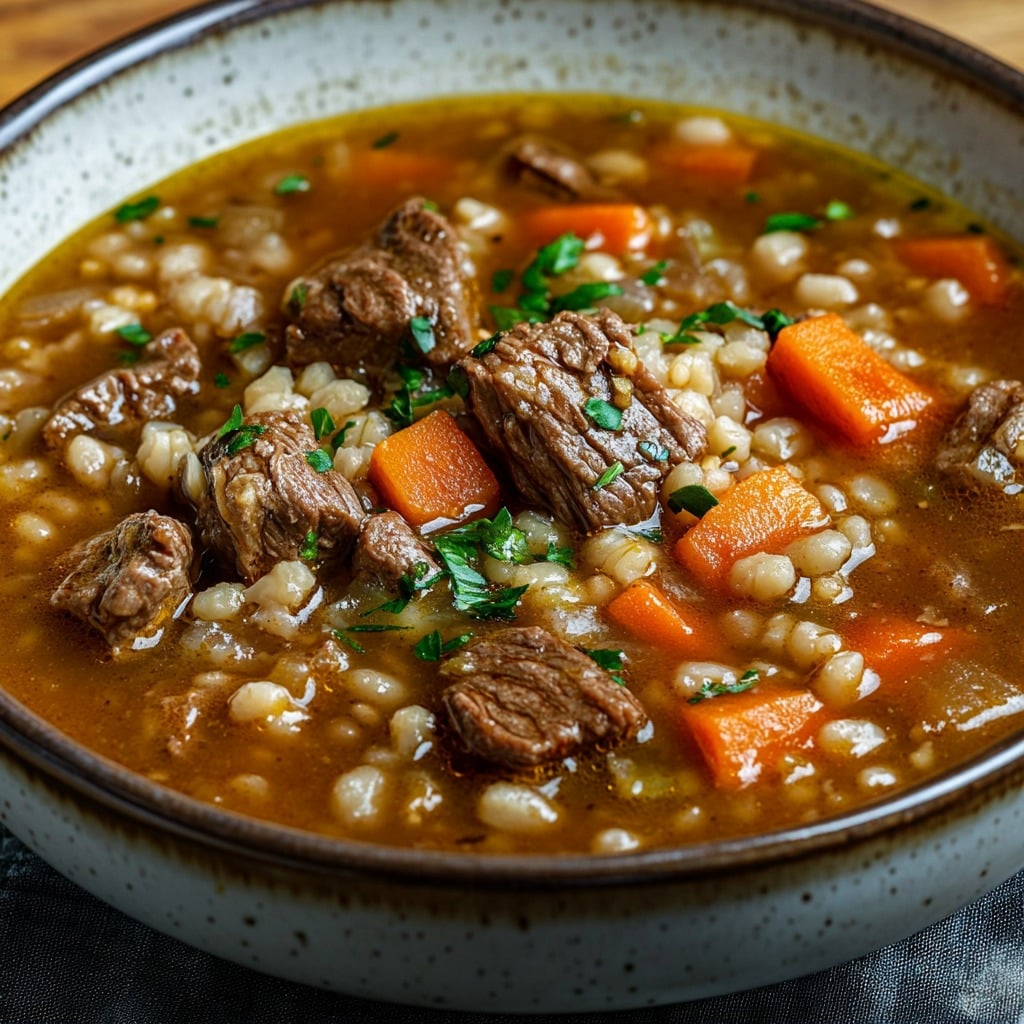 Beef and Barley Soup