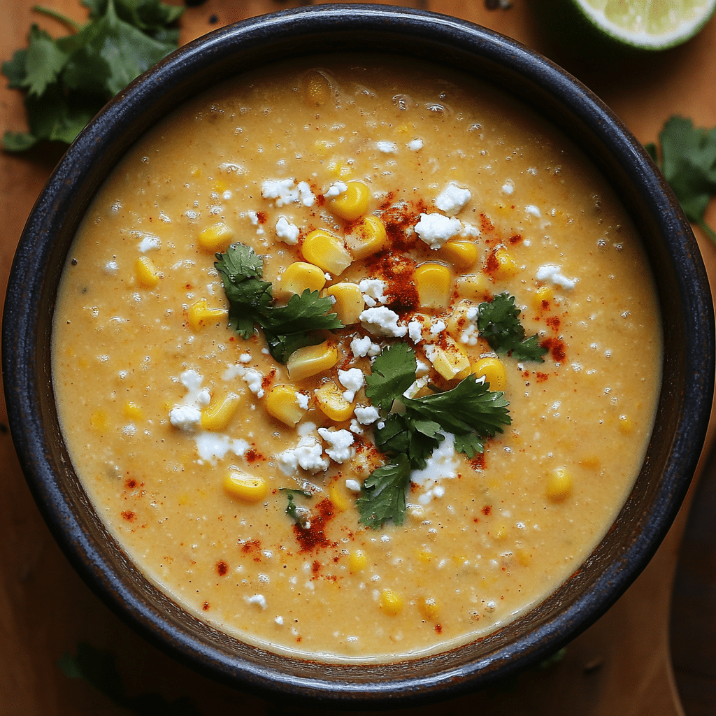 Elote Corn Soup