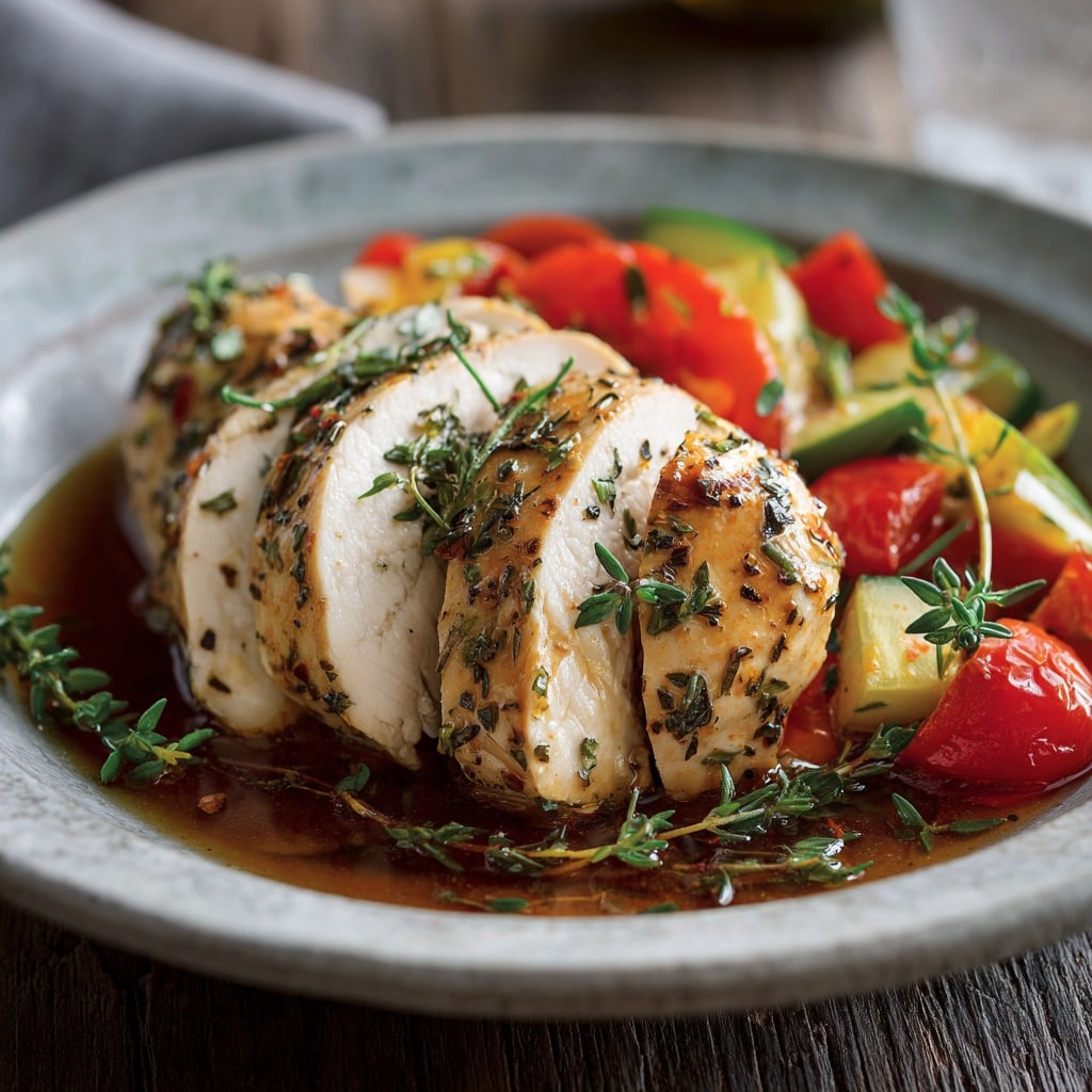 Poached Chicken Breasts