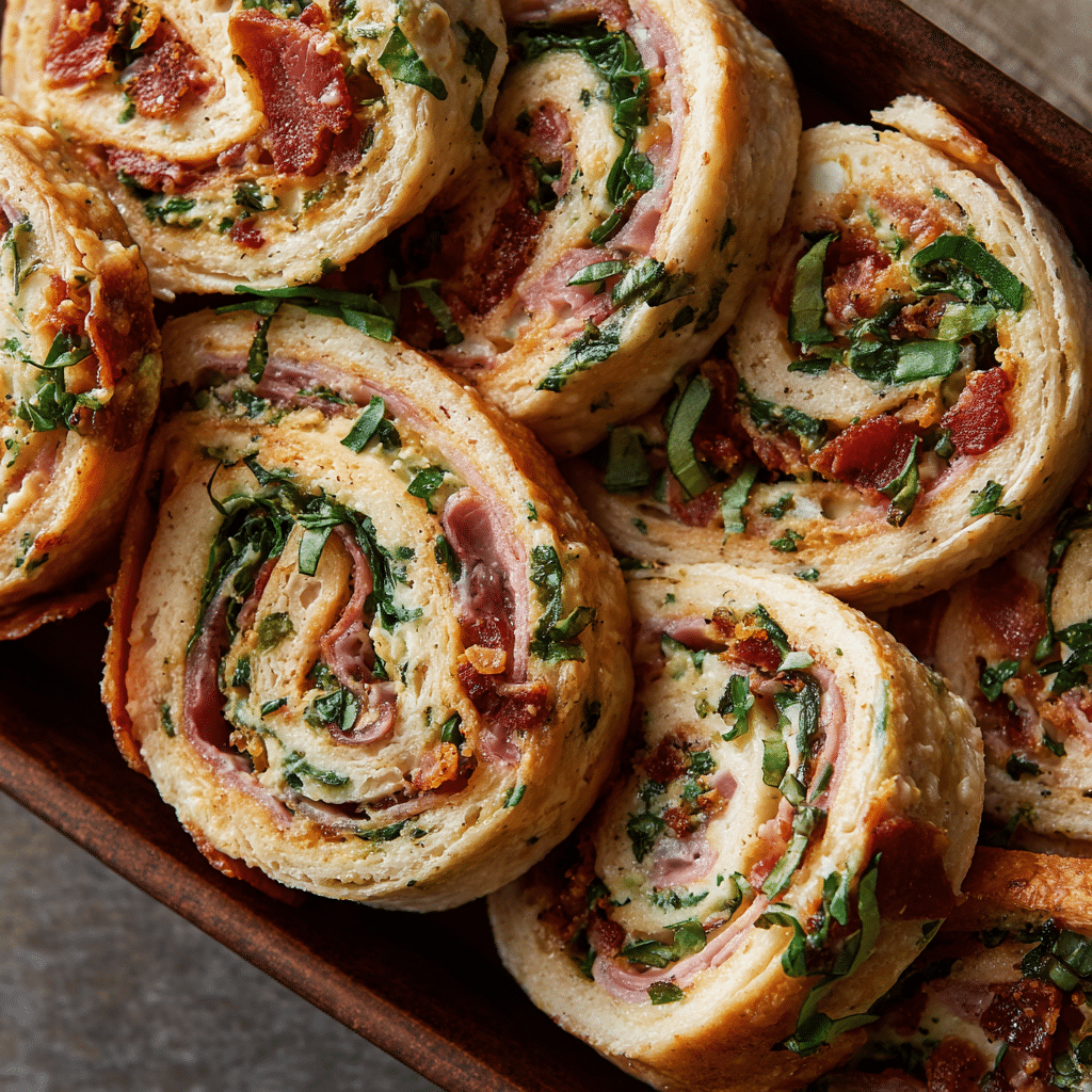 Layered Sheet Pan Pinwheels