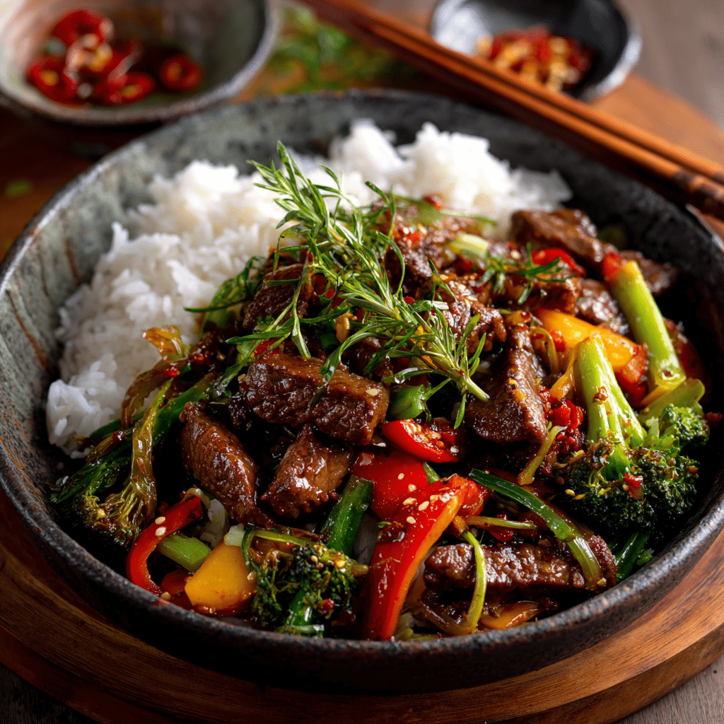 Beef & Veggie Stir-Fry