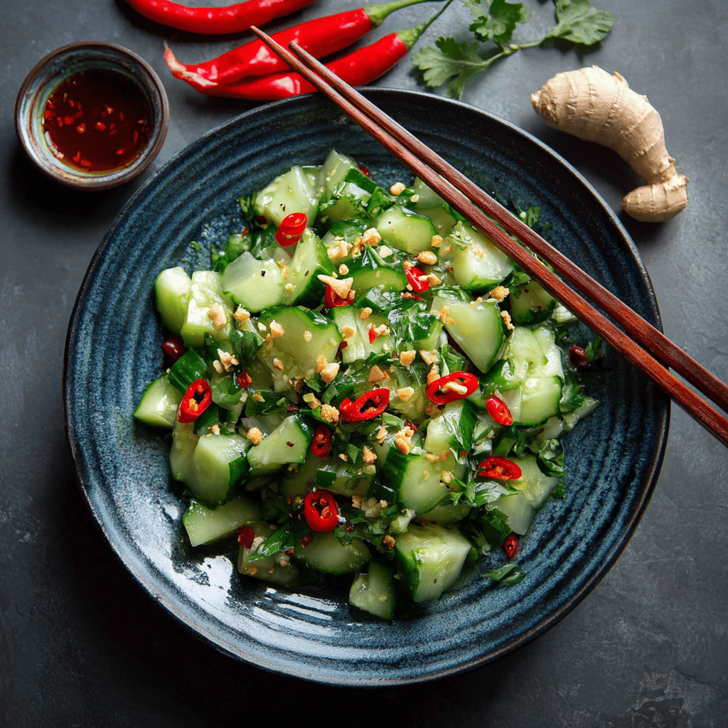 Chinese Smashed Cucumber Salad