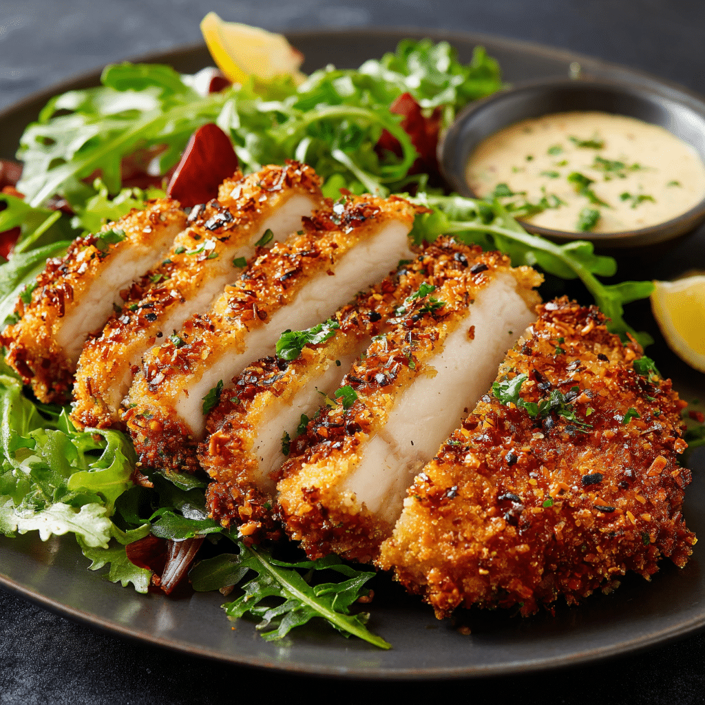 Pretzel-Crusted Chicken Breast