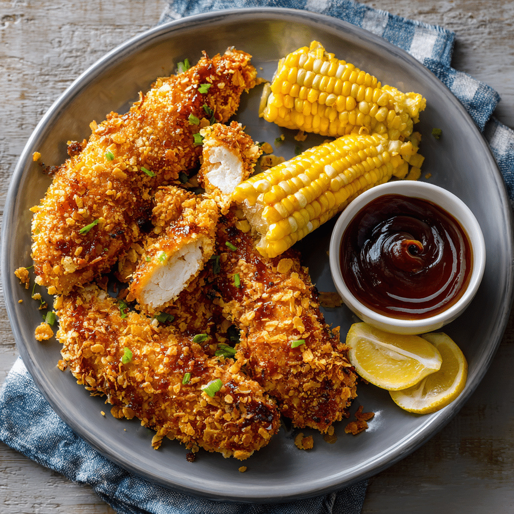 Cornflake-Crusted Chicken Tenders