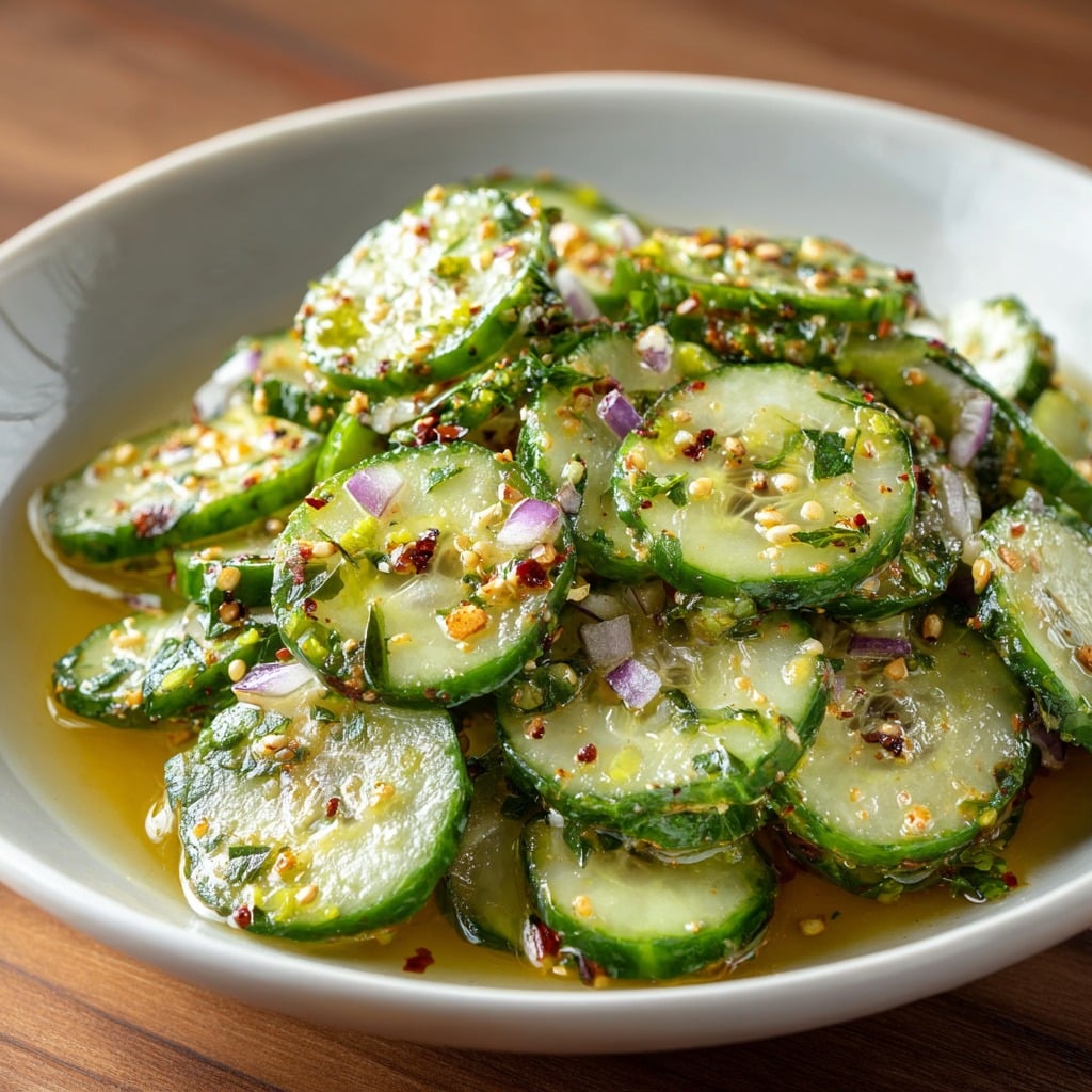 Marinated Cucumber Salad