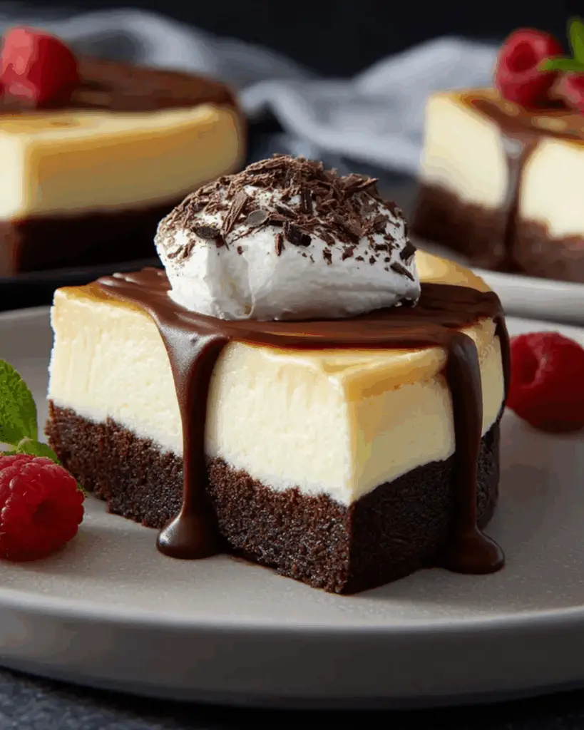 Brownie Bottom Cheesecake