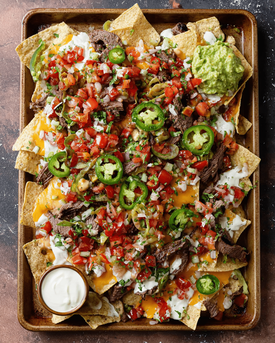 The Ultimate Football Season Feast: How to Make Loaded Steak Nachos Deluxe
