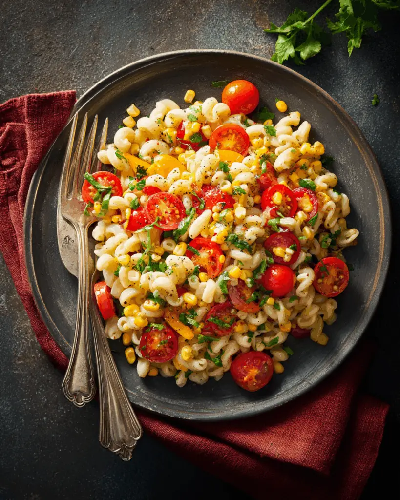 Esquites-Inspired Summer Pasta Salad