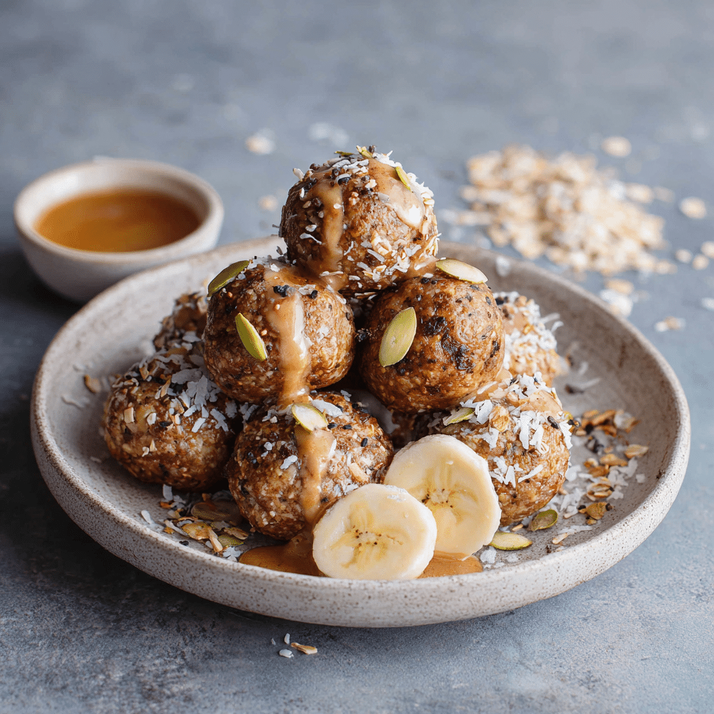 Quick and Healthy Back to School - Banana Bread Balls