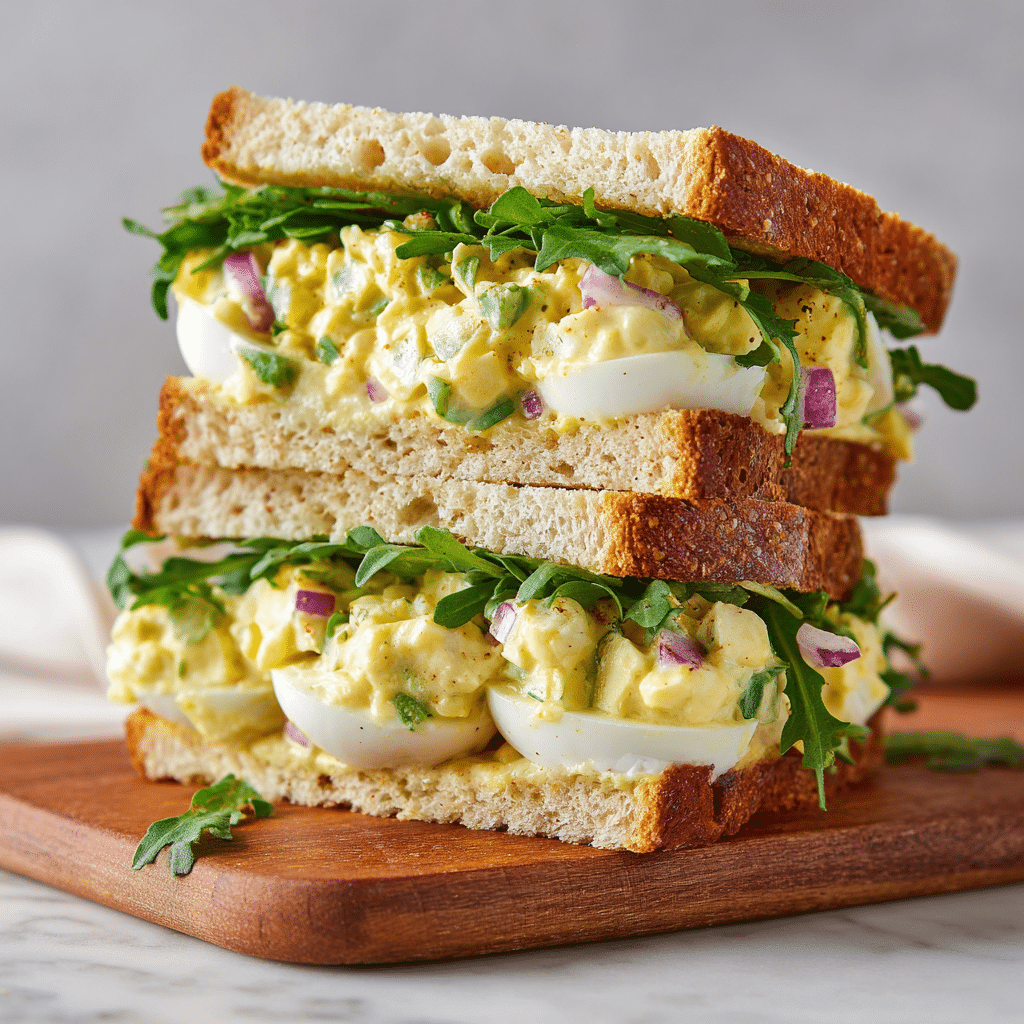 Egg Salad Sandwiches for - Busy Back to School days!