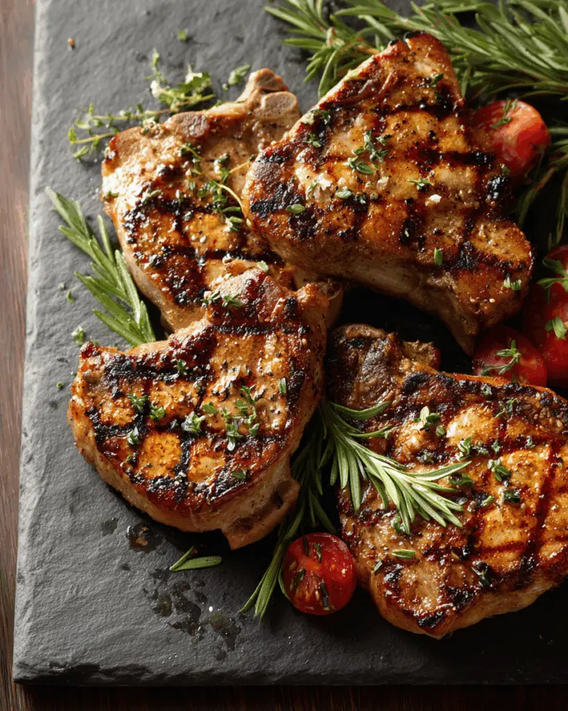 Easy Grilled Pork Chops