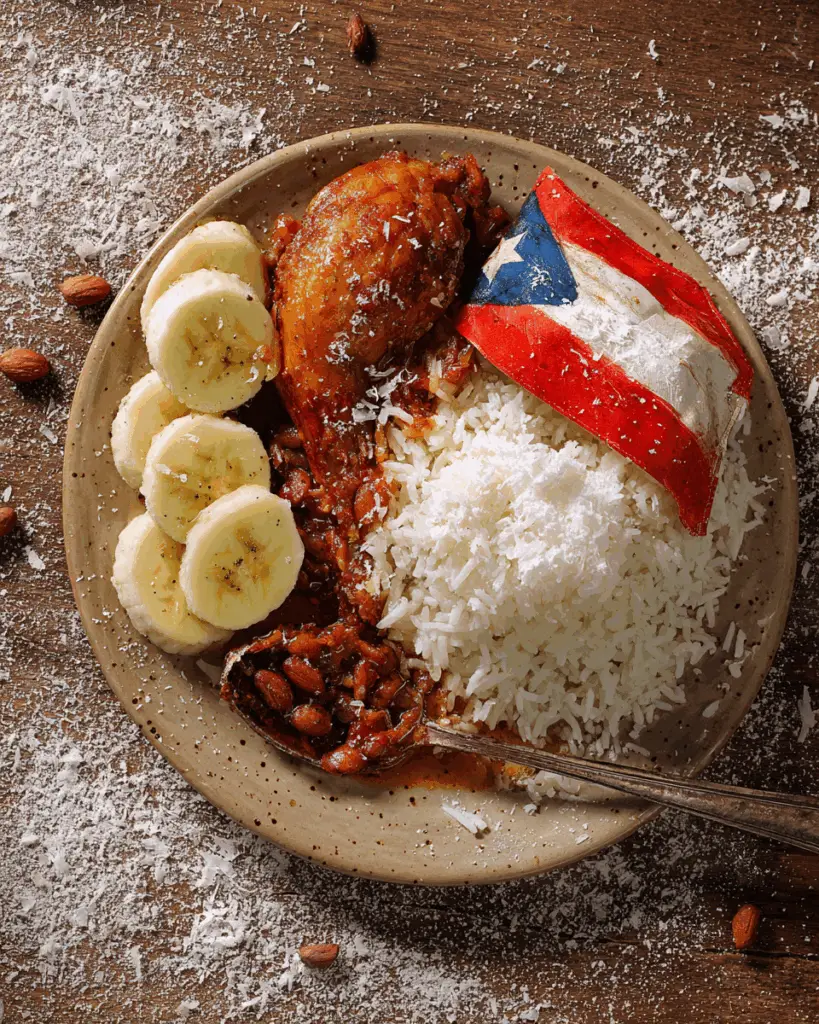 Authentic La Bandera Dominicana: Latin Heritage Dish