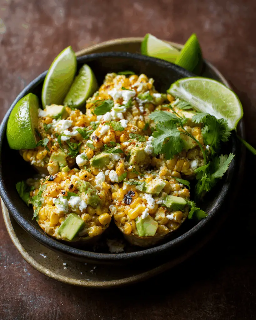 Celebrates Mexican Independence Day with (Avocado & Charred Corn Esquites Cups)