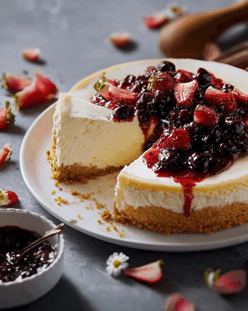 Creamy New York Cheesecake
