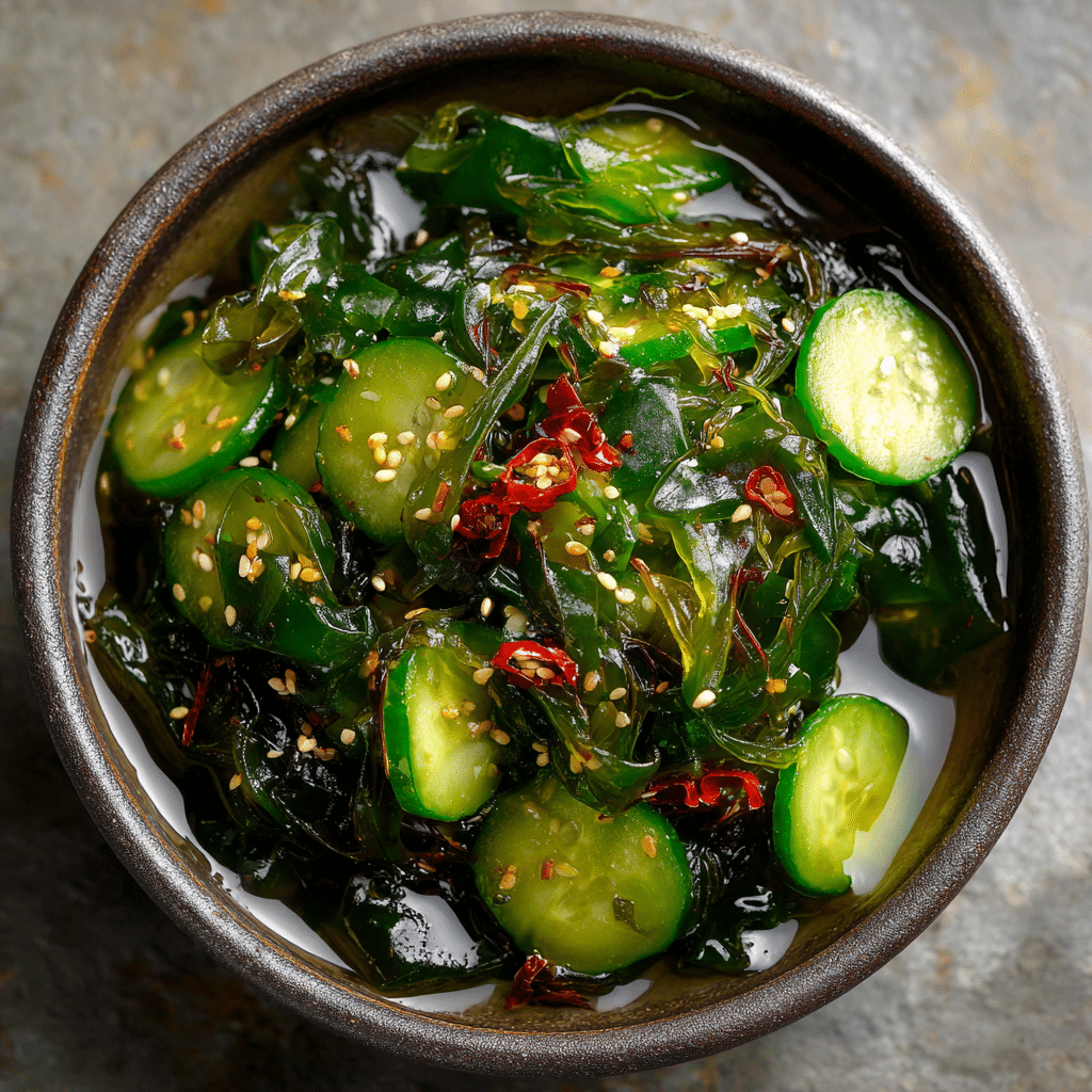 Cucumber Seaweed Salad