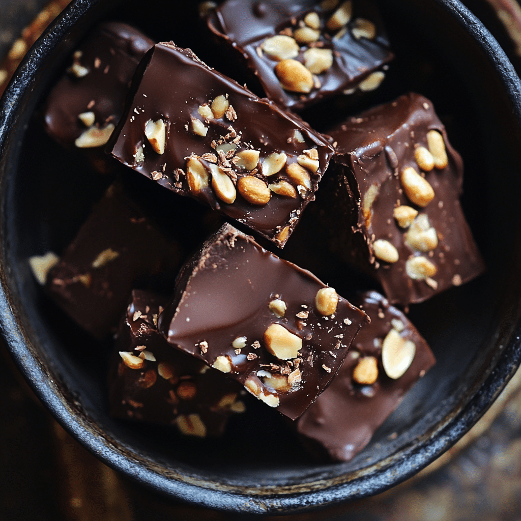 Slow Cooker Chocolate Peanut Candy
