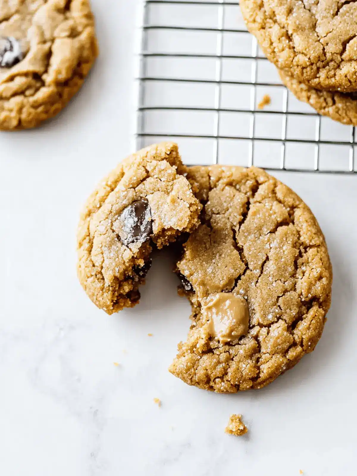 Flourless Peanut Butter Cookies