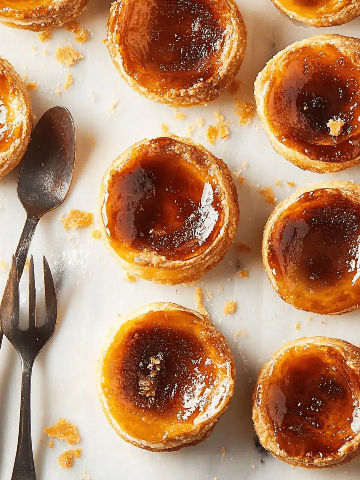 Mini Crème Brûlée Pumpkin Pies