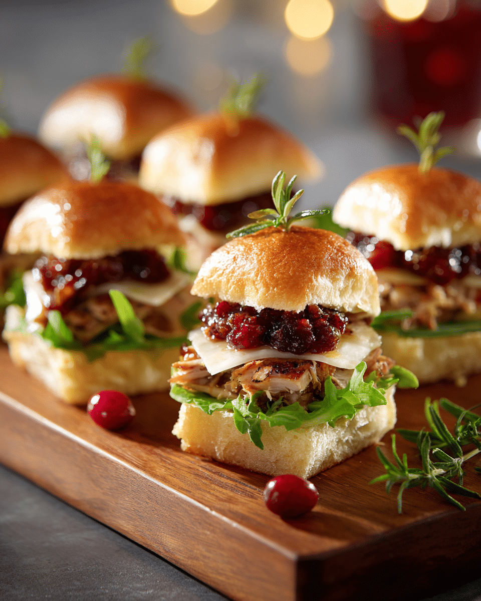 Back to School Made Easy with These Turkey Cranberry Sliders
