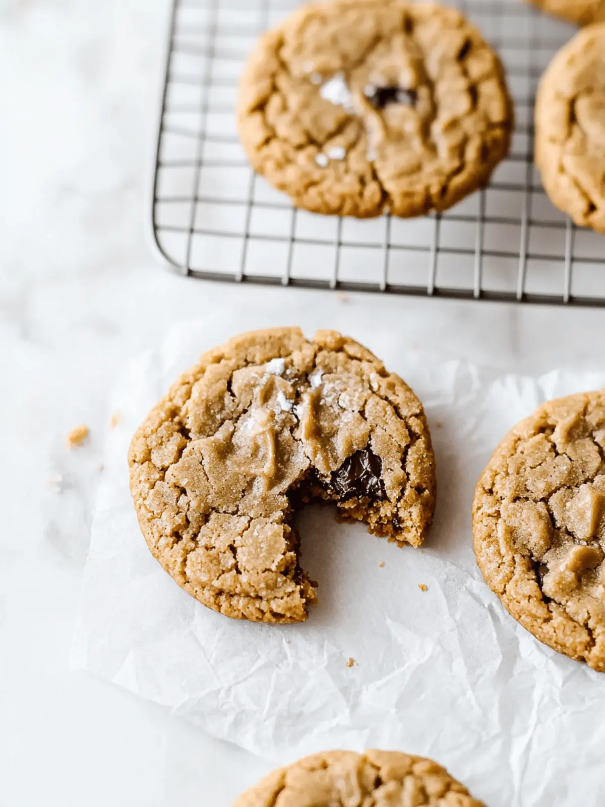 Flourless Peanut Butter Cookies