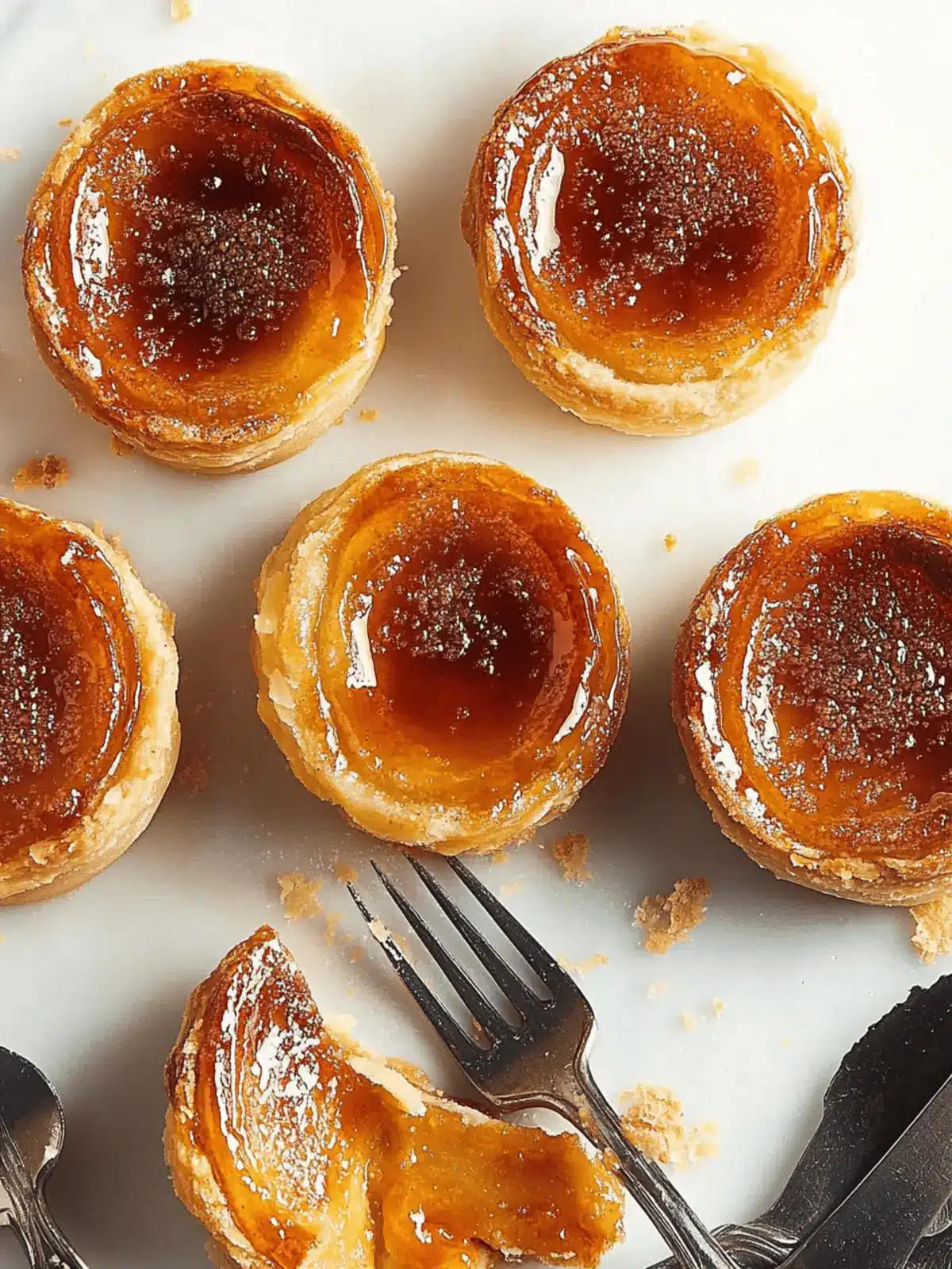 Mini Crème Brûlée Pumpkin Pies