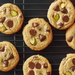 Pistachio Chocolate Chip Cookies